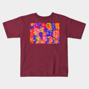 Mosaic of Flowers Kids T-Shirt